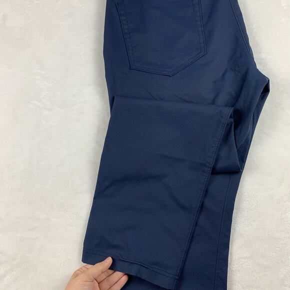 Public Rec Dealmaker 5 Pocket Pants Men 33x28 Navy Blue Stretch Work Golf Office - Picture 8 of 14